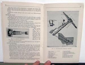 1948 Willys Overland Jeep Station Sedan Model 6 63 Owners Manual Original