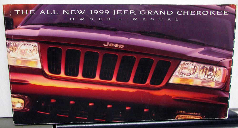 1999 DaimlerChrysler Jeep Grand Cherokee Owners Manual Orig Revised 2nd ...