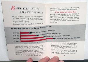 1949 Nash Handbook How To Drive Safely & Economically By Cannon Ball Baker