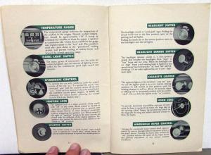 1949 Kaiser Frazer Vagabond Virginian Owners Manual Original