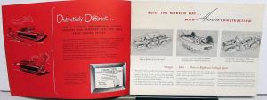 1951 Nash Dealer Sales Brochure Rambler Airflyte Station Wagon Convertible Sedan
