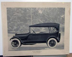 1916 REO Fifth Model 9 & Six Model M Plates & Specification Plate Original