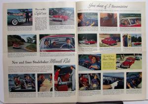 1954 Studebaker Champion Commander Land Cruiser Sales Brochure Color Original
