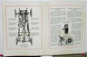 1916 Willys Overland Dealer Sales Brochure Model 75 Large Features & Specs Rare