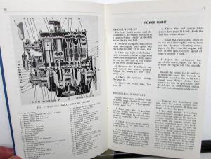 1956 Willys Jeep Dispatcher Model DJ-3A Owners Manual Original