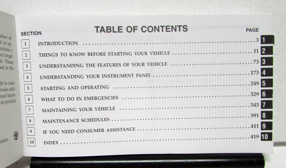 2006 DaimlerChrysler Jeep Commander Owners Manual Original