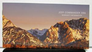 2006 DaimlerChrysler Jeep Commander Owners Manual Original