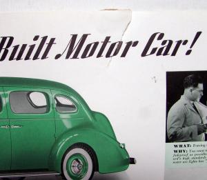 1939 Packard Dealer Sales Brochure Mailer Would You Prefer Best Looking Built