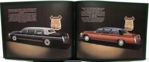 1978 Cadillac Lincoln Buick Pontiac Armbruster Stageway Limousine Sales Brochure