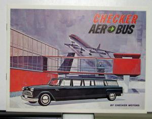 1965 Checker Areobus Limousine Sales Brochure