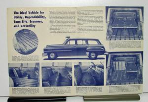 1951 Chrysler Ambulance Sales Brochure and Specifications