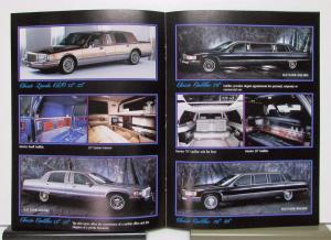 1985 1986 1987 1988 1989 1990 Cadillac Lincoln Mercedes Limousine Sales Brochure