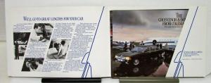 1975 1977 1979 1980 1982 1983 1985 Coleman Milne Limousine Sales Portfolio