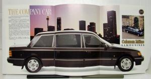 1990 1991 1992 1993 1994 1995 Coleman Milne Limousine Sales Brochure