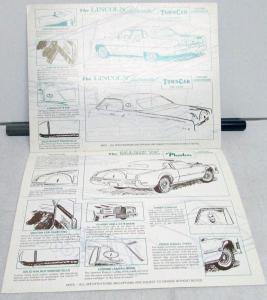 1974 Lincoln Continental Eagle Coach Co Phaeton Limousine Sales Brochure