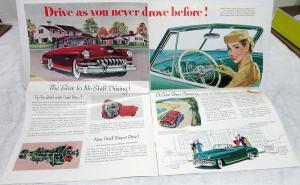 1952 DeSoto FireDome Powermaster Sedan Coupe Sportsman Conv Wagon Sales Brochure