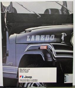 1983 Jeep CJ5 CJ7 Scrambler J10 J20 Cherokee Wagoneer Canadian Sales Brochure