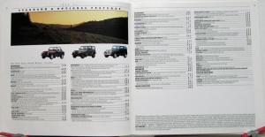 1988 Jeep YJ Cherokee Wagoneer Color CANADIAN Sales Brochure Original