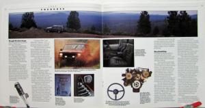 1988 Jeep YJ Cherokee Wagoneer Color CANADIAN Sales Brochure Original