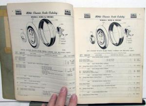 1949 1950 1951 1952 Ford Pass Car Chassis Parts &Accessories Catalog Manual Book