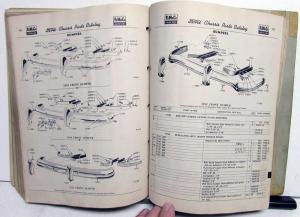 1949 1950 1951 1952 Ford Pass Car Chassis Parts &Accessories Catalog Manual Book