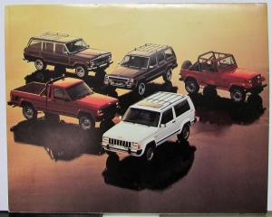 1989 Jeep Wrangler Islander MI State Univ Sch Portfolio Folder Sales Promotion