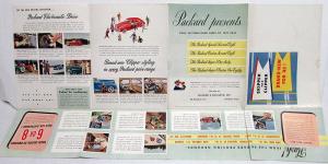 1942 Packard Special Custom Super Six Eight Clipper Sales Brochure Mailer Orig