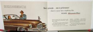 1950 Packard Features New Ultramatic Drive Transmission Sales Brochure Original