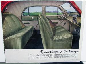 1947 Kaiser Special Motor Car Color Sales Folder Oversized Original