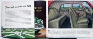 1947 Kaiser Special Color Sales Brochure Original Oversized