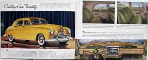 1947 Kaiser Special Color Sales Brochure Original Oversized