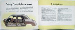 1947 Kaiser Special Color Sales Brochure Original Oversized