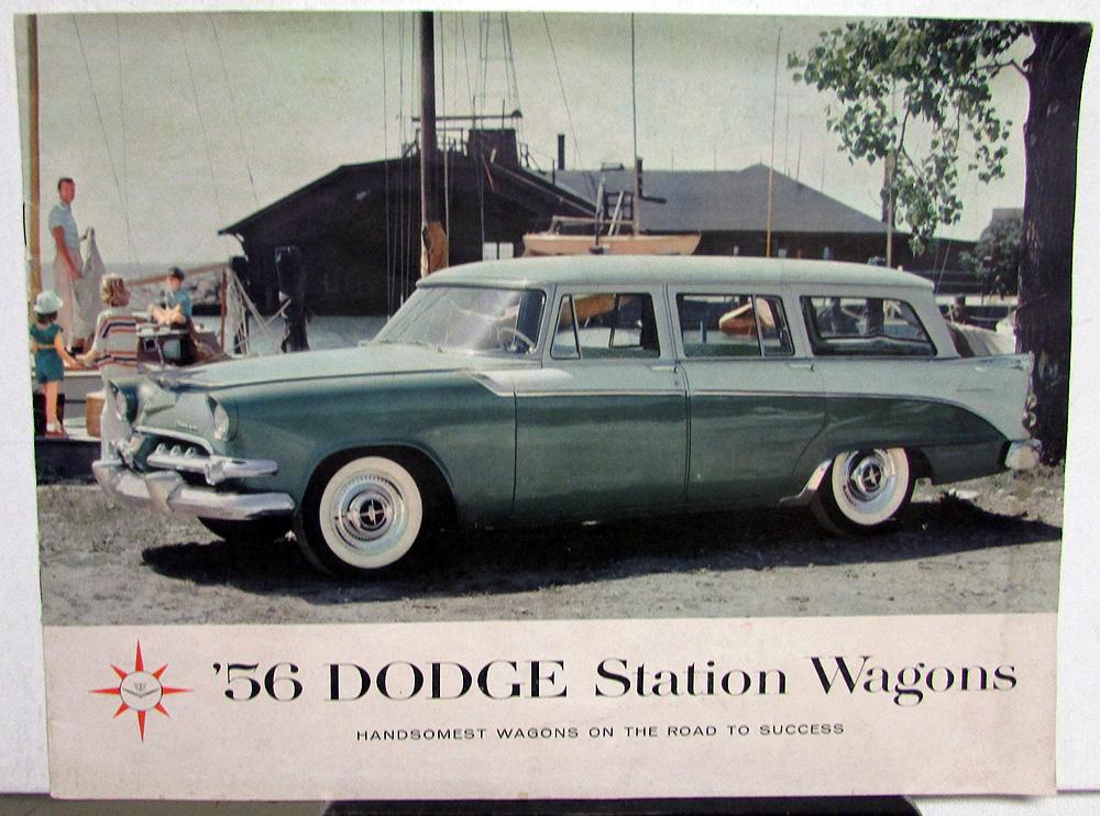 1956 Dodge Sierra Suburban Station Wagon Sales Brochure & Specifications