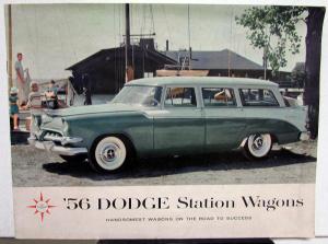 1956 Dodge Sierra Suburban Station Wagon Sales Brochure & Specifications