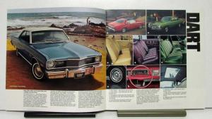 1976 Dodge Aspen Dart Charger Coronet Monaco Sales Brochure