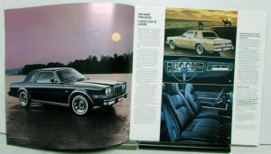 1980 Dodge Diplomat Sales Brochure & Specifications