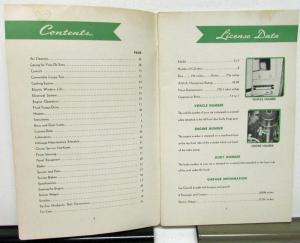 1952 DeSoto Owners Manual Care & Operation Instructions Maintenance Original
