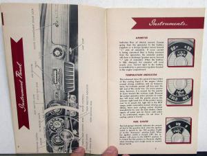 1953 DeSoto Six Owners Manual Care & Operation Instructions Maintenance Original