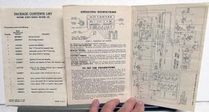 1953 DeSoto Six Owners Manual Care & Operation Instructions Maintenance Original