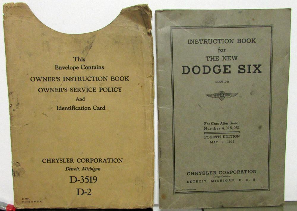 Owners manual dodge ram