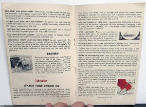 1946 Dodge Code D24 Owners Manual Care & Operation Instructions Maintenance