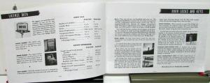 1949 Dodge Models D29 D30 Owners Manual Care Operation Instructions Reproduction