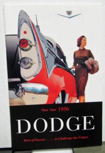 1956 Dodge Six & V8 Owners Manual Care & Operation Instructions New Reproduction
