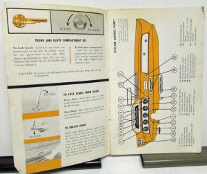 1958 Dodge Swept-Wing Owners Manual Care & Operation Instructions Original