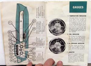 1959 Dodge Passenger Car Owners Manual Care & Operation Instructions Original