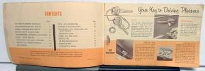 1962 Dodge Dart Owners Manual Care & Operation Instructions Original