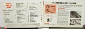 1963 Dodge Custom 880 Owners Manual Care & Operation Instructions Original