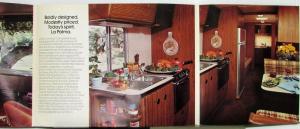 1979 LaPalma Motorhome Sales Folder & Floorplan Data Sheet Color Original