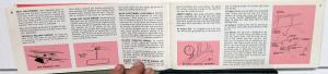 1968 Dodge Dart Owners Manual Care & Operation Instructions Original 340
