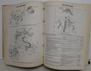 1959 Ford Truck Parts Catalog Manual F 100 250 350 Pickup Diesel HD Tilt Cab